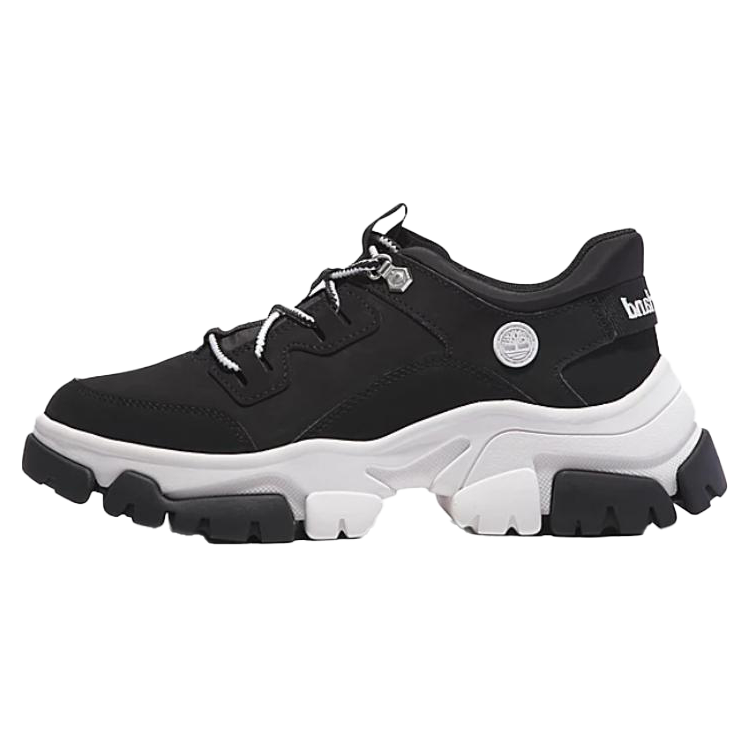 Timberland Anti-Slip Wear-Resistant Low-Top Casual Shoes Women's Black White