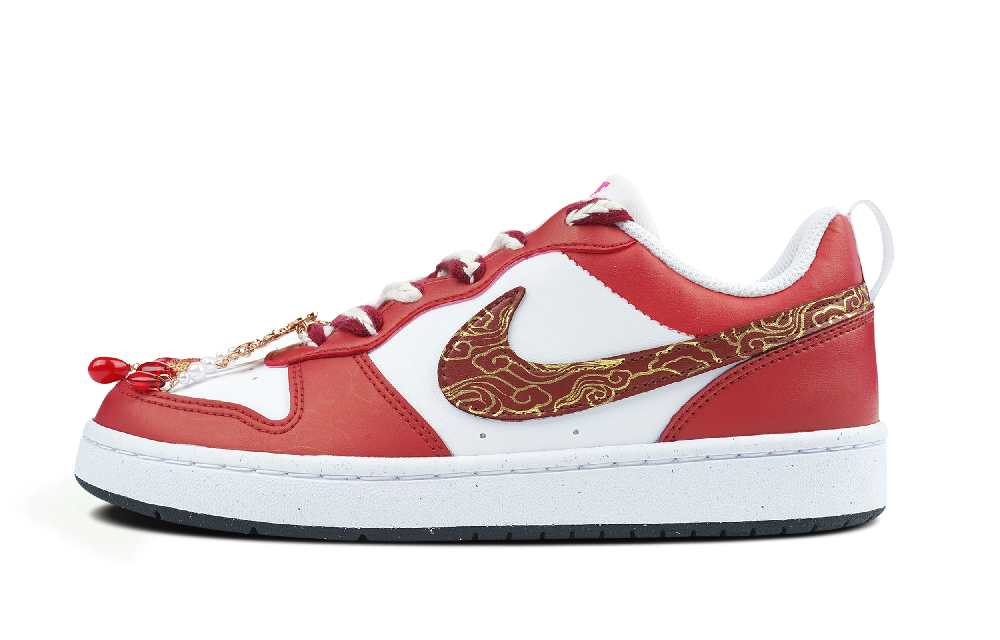 Nike Court Borough Low Recraft GS 'White Black'