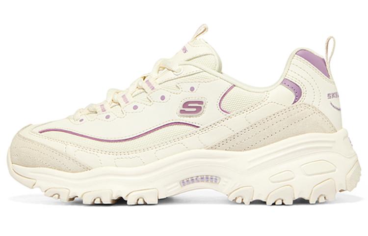 Skechers D'Lites 'Creamwhite Purple' Women's