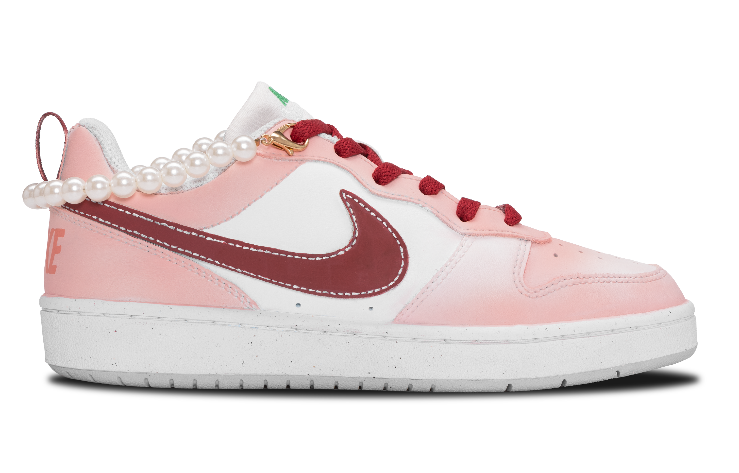 Nike Court Borough In The Name Of Rose Anti Slip Wear Resistant Low Top Skateboard Shoes GS Pink купить в интернет-магазине Yoocart с быстрой доставкой по России.