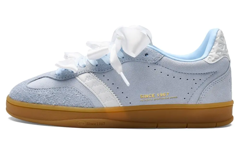 Kappa Back to Back Abrasion Resistant Low top German Army Trainers Women's Biological Blue