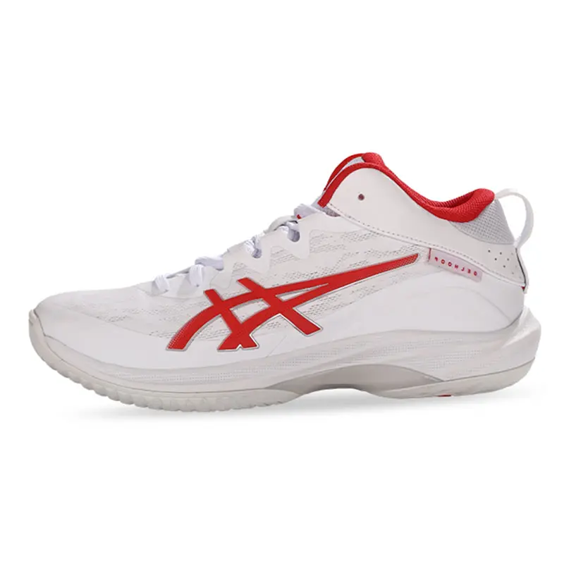 Asics GELHOOP V17 Low top Basketball Shoes Unisex White Red