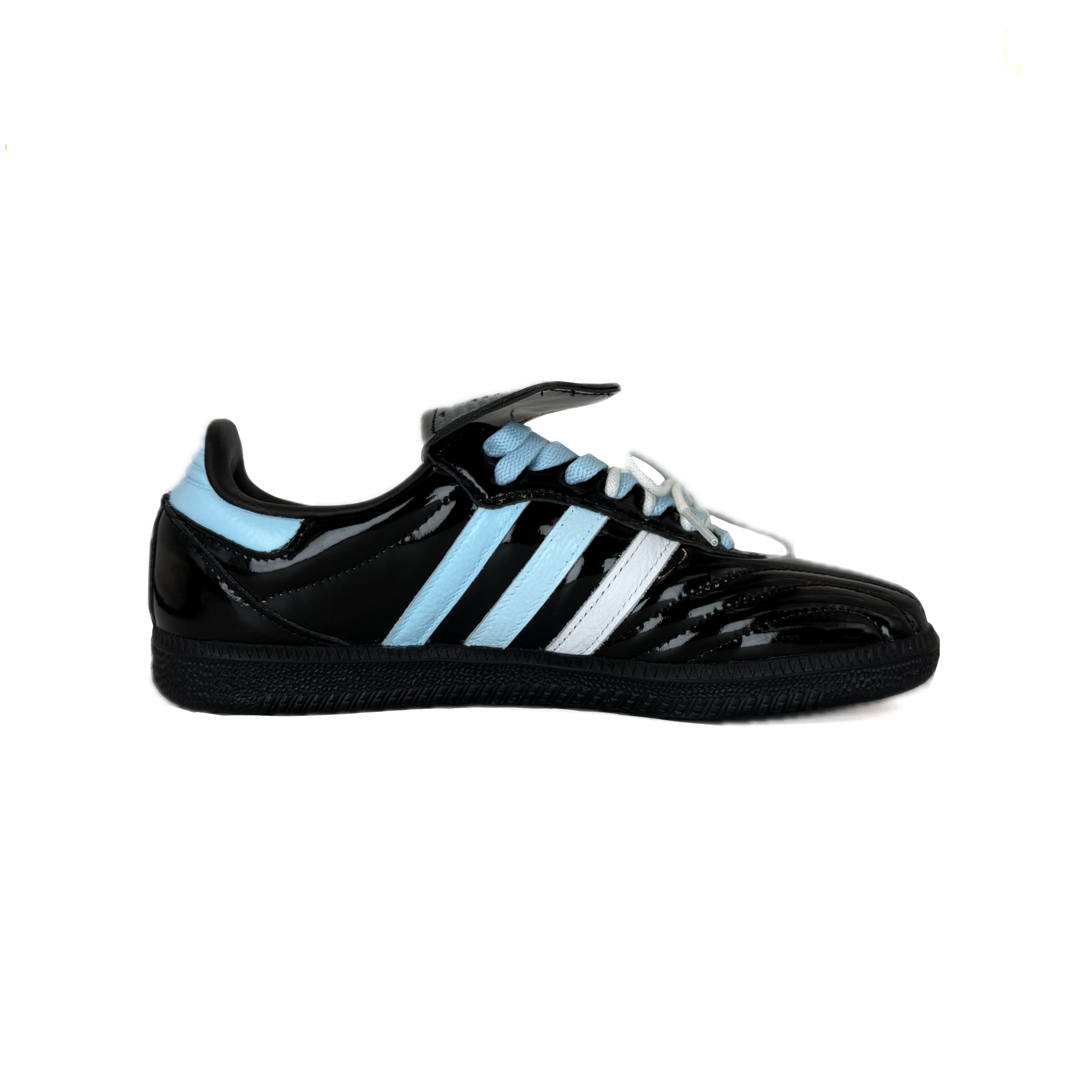 Adidas Originals Samba LT Abrasion Resistant Low top Skateboard Shoes Unisex Blue Black