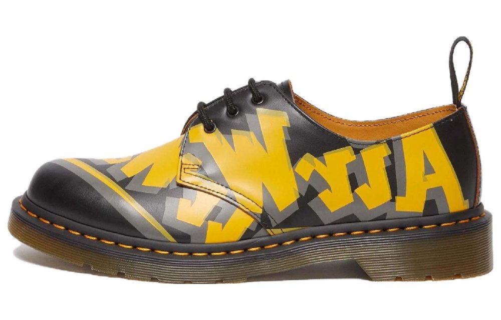 Dr.Martens 1461 Airwair Vintage Smooth Leather Oxford Shoes 'Black Multicolor'