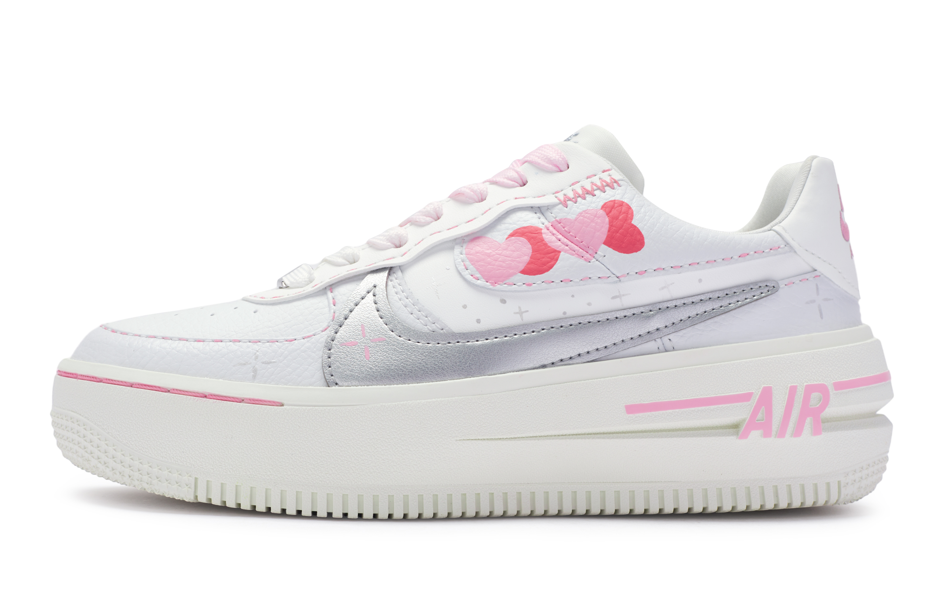 Nike Air Force 1 Skateboard Shoes Women's Low-Top White
