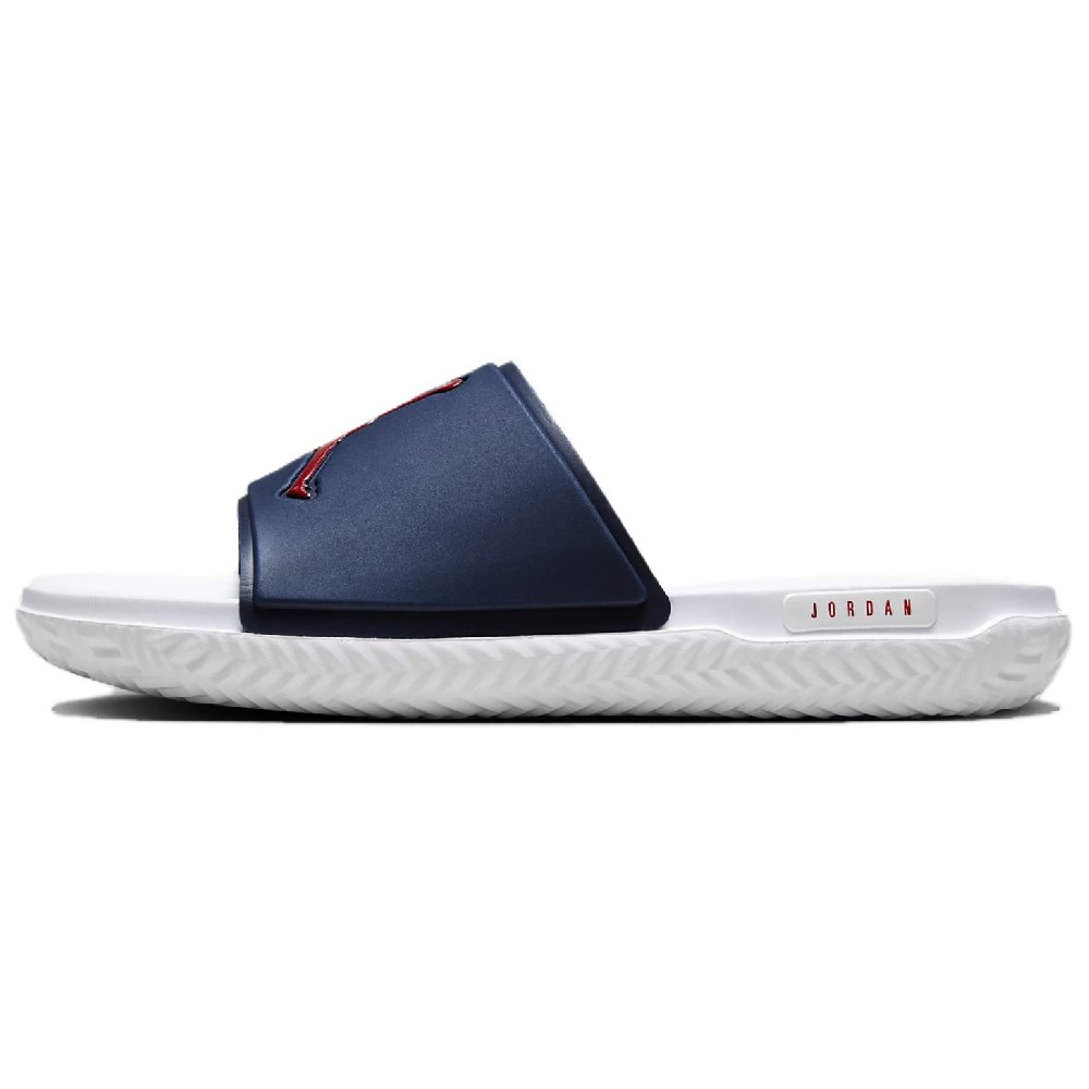 Jordan Jumpman Slide Midnight Navy White Gym Red