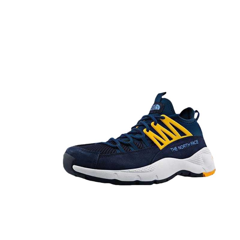 THE NORTH FACE Abrasion Resistant Slip Resistant Low Top Casual Shoes Men's Blue