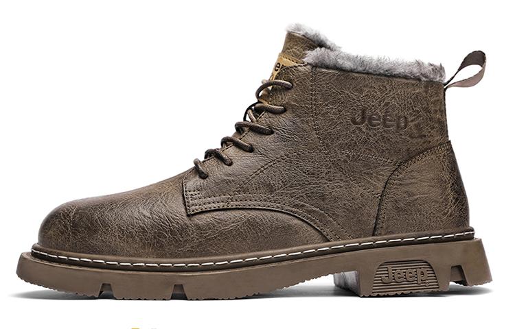Jeep Short Martin Boot Men's Khaki