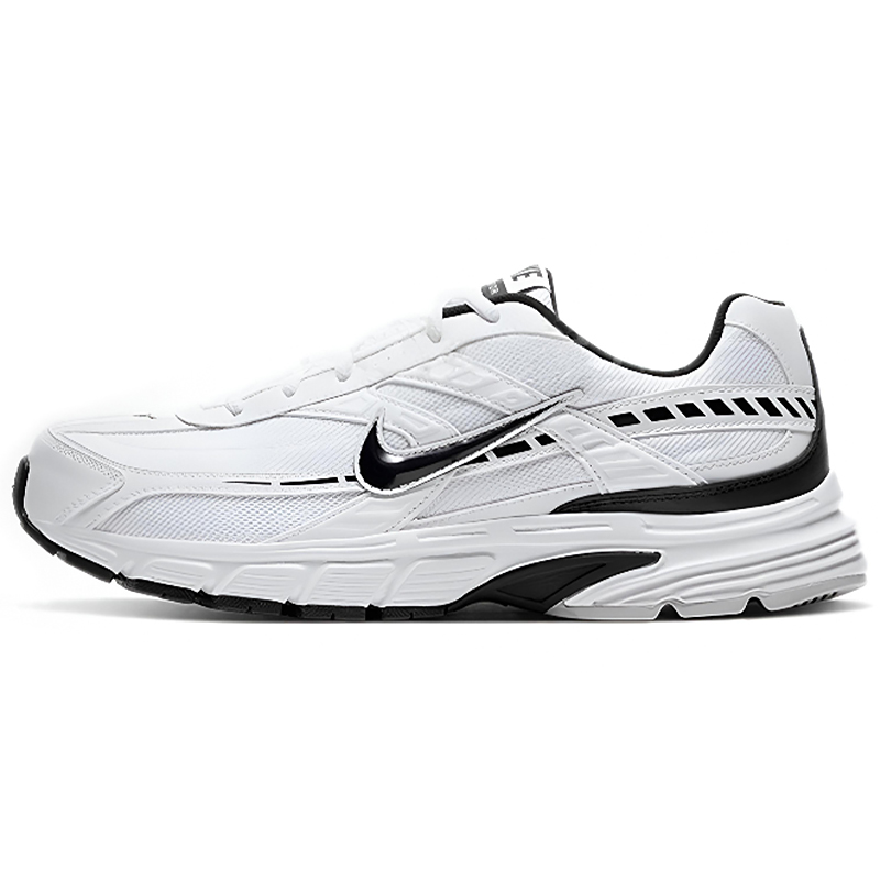 Nike Initiator Abrasion Resistant Low Top Running Shoes Men's Black White Gray купить в интернет-магазине Yoocart с быстрой доставкой по России.