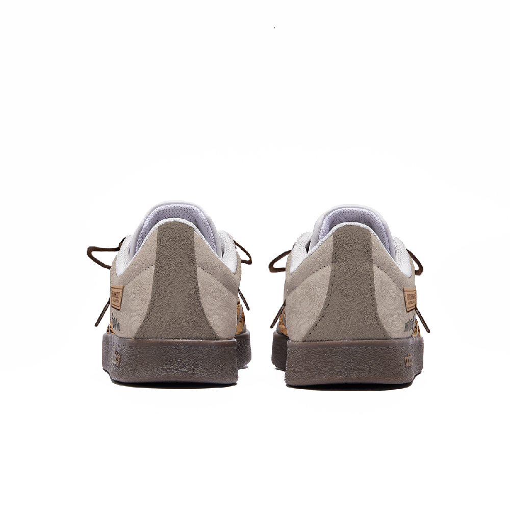 Adidas Neo VL Court 2.0 P.M.S Box, Rock Vein Anti Slip Wear Resistant Low Top Skateboard Shoes Unisex Brown White