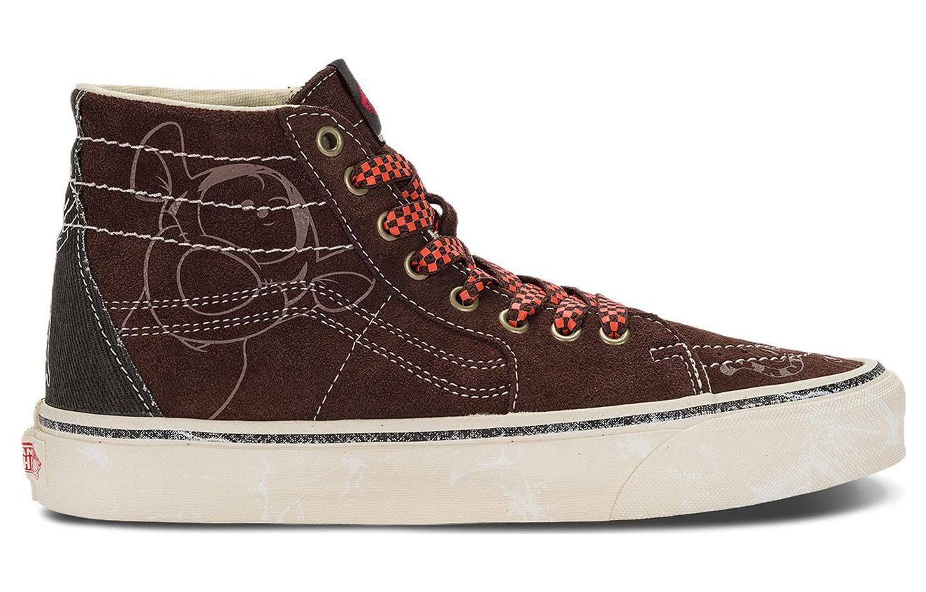 Vans SK8 Hi Tapered X Disney Tiger 'Brown Orange' купить в интернет-магазине Yoocart с быстрой доставкой по России.