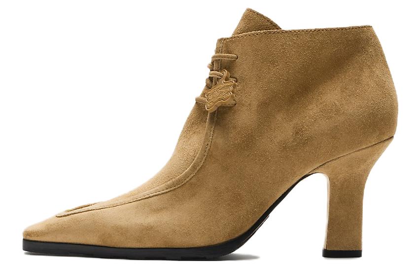 Burberry Storm 85mm Suede Ankle Boots