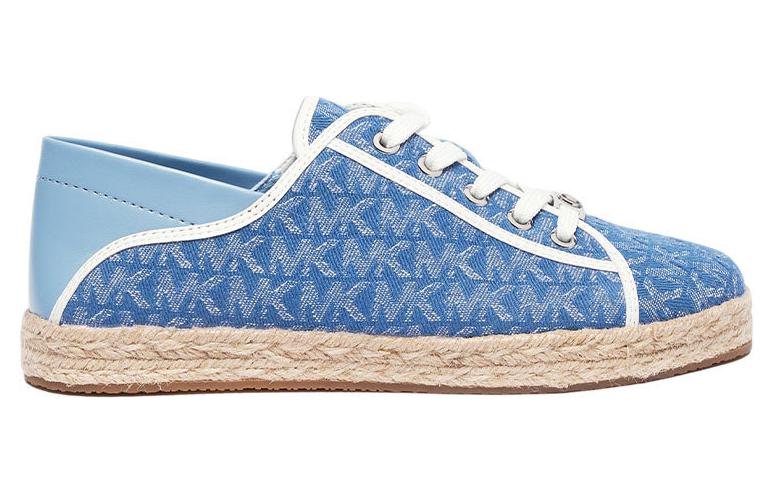 MICHAEL KORS Libby Stylish Skateboarding Shoes Women's Blue