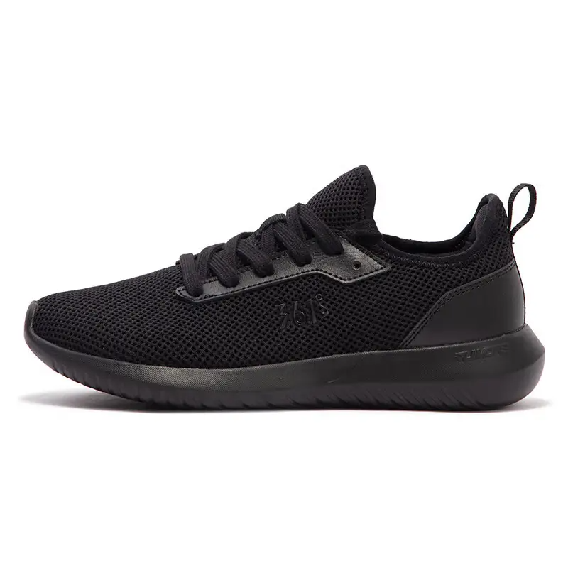 361° Breathable Lightweight Low-Top Casual Running Shoes Women's Black