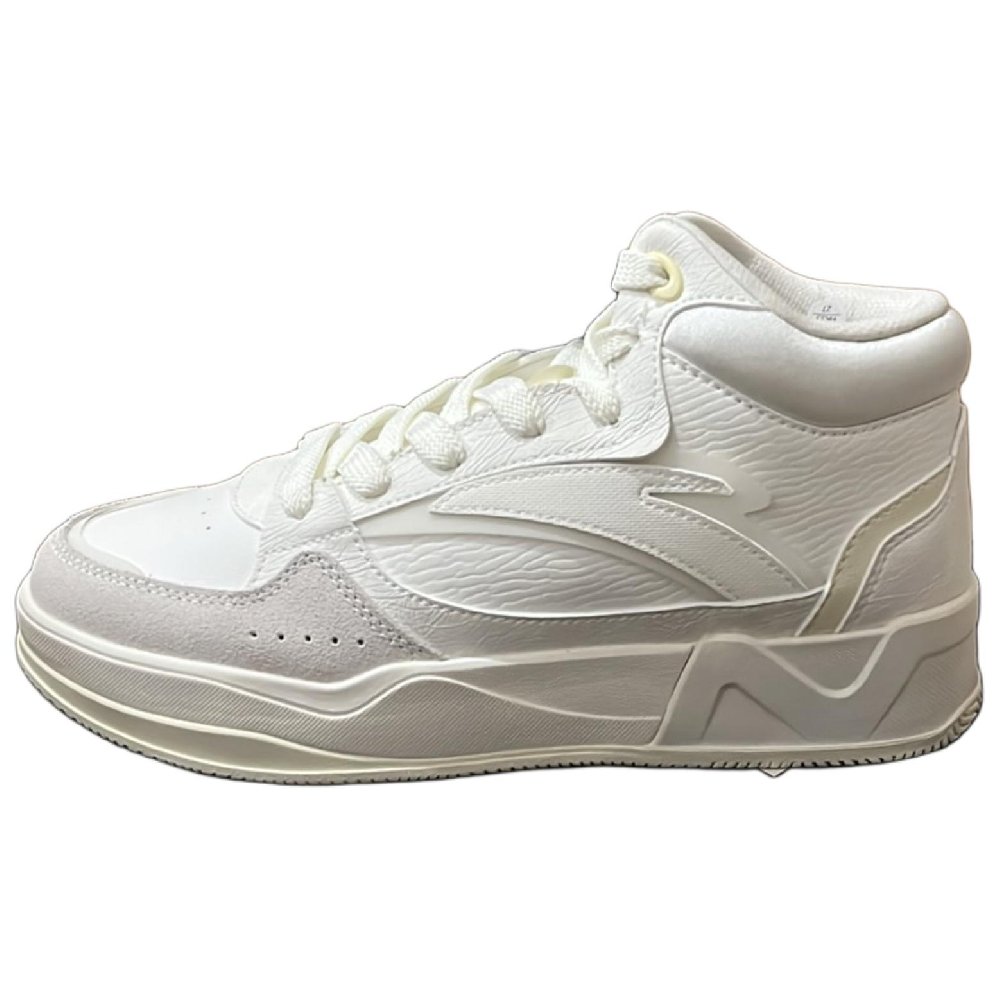 Anta Cushioning Wear-Resistant Low-Top Skateboard Shoes Women's White