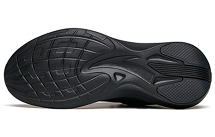 Anta DuCi1 Slip Resistant, Abrasion Resistant, Breathable Low Top Sprint Running Shoes Men's Gray Black