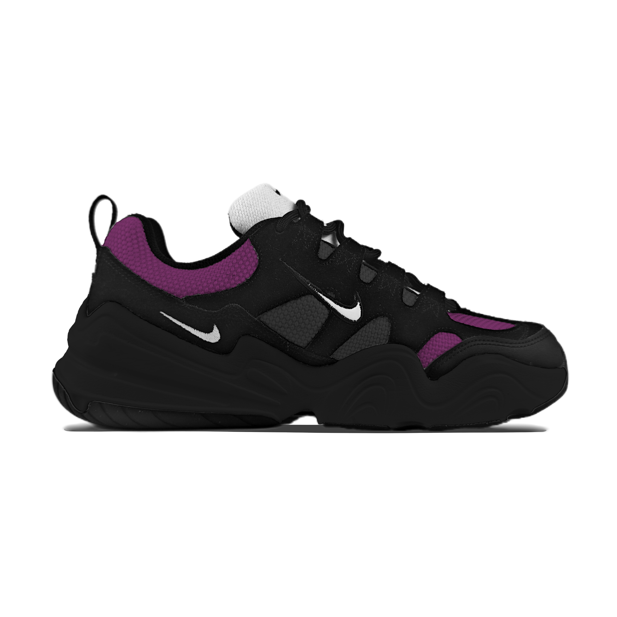 Nike Tech Hera Purple Ink Double Hook Cushioning Abrasion Resistant Lightweight Low top Casual Shoes Unisex купить в интернет-магазине Yoocart с быстрой доставкой по России.