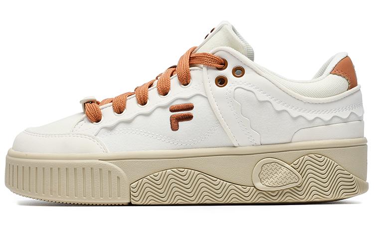 FILA FUSION Stack Skate Shoes 'White Orange' Women's