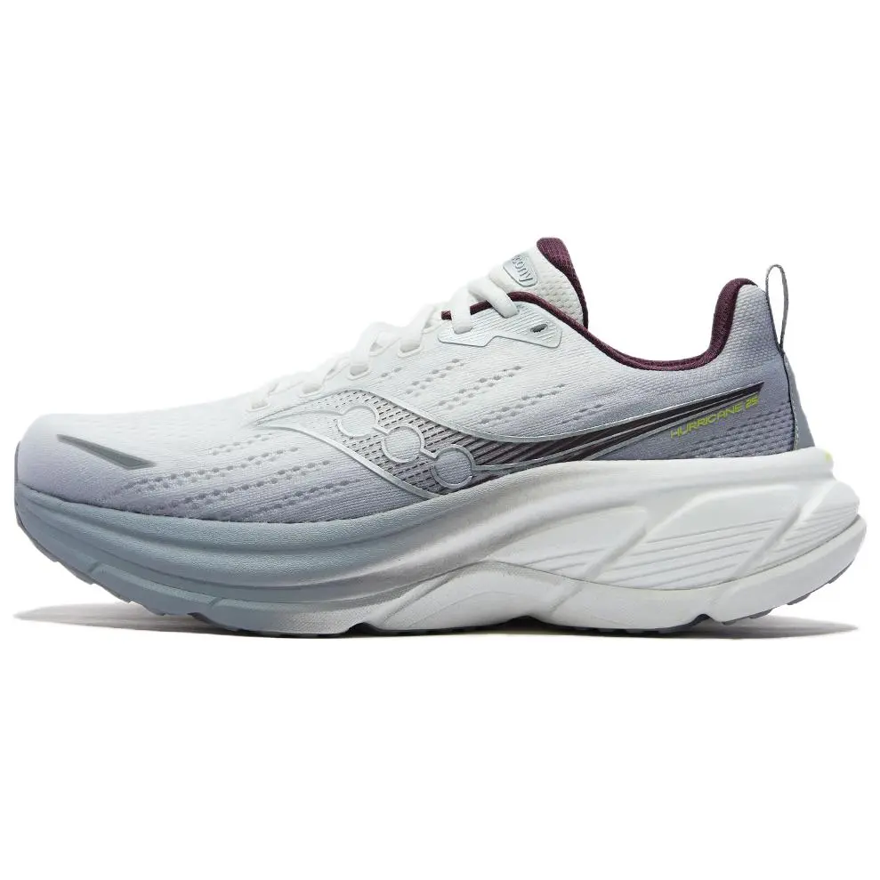 Saucony Hurricane 25 Rebound Support Running Shoes Unisex Gray
