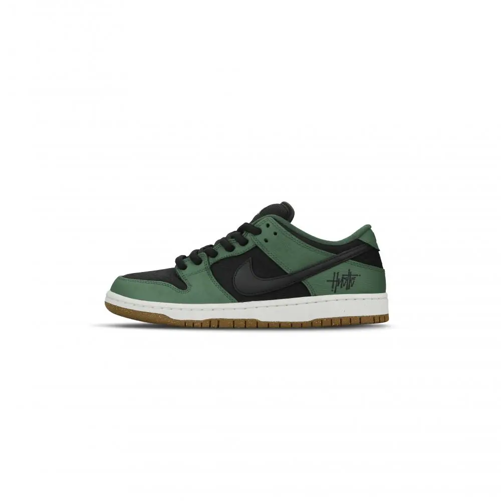 Nike Dunk SB Abrasion Resistant Low top Skateboard Shoes Unisex Green Black