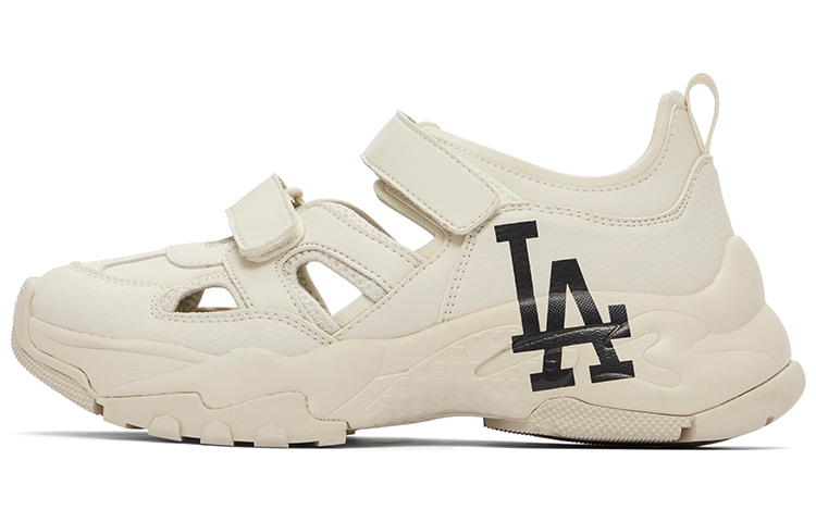 MLB Sandal Chunky Mask Breathable River Trekking Shoes Unisex Beige