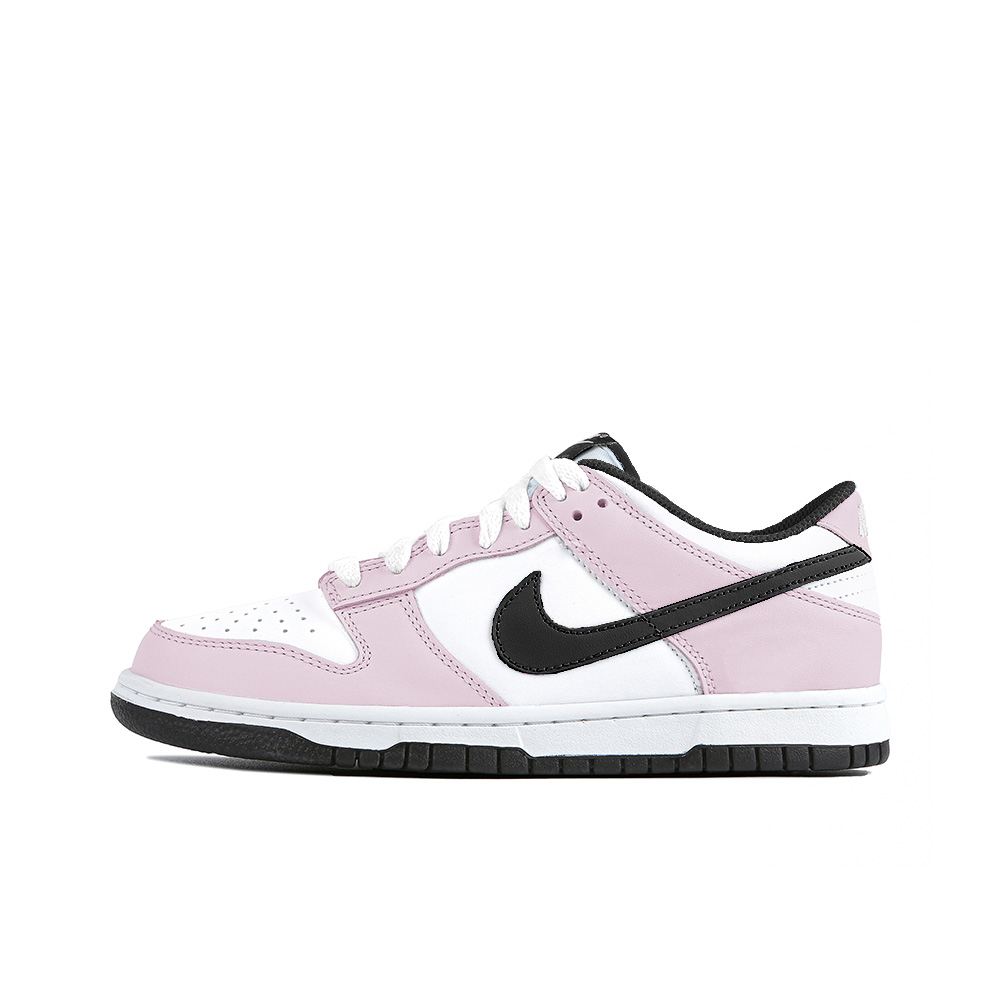 Nike Dunk Skateboard Shoes Women's Low Top White/Pink/Black