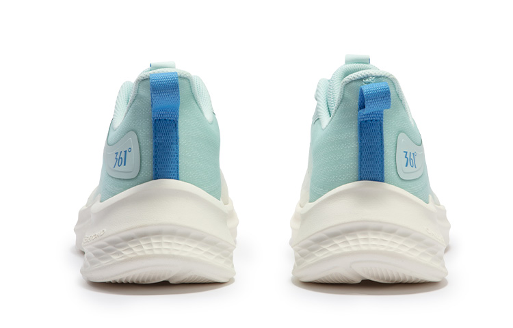 361° Cushioning, Slip Resistant, Abrasion Resistant, Breathable Low Top Running Shoes Men's Misty Yarn Blue