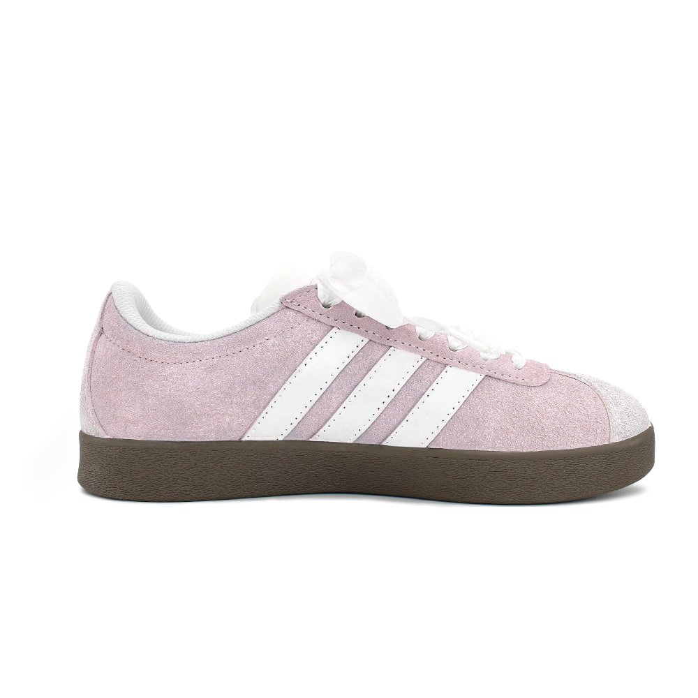 Adidas Neo VL Court 2.0 Low Top Skateboard Shoes Unisex Pink