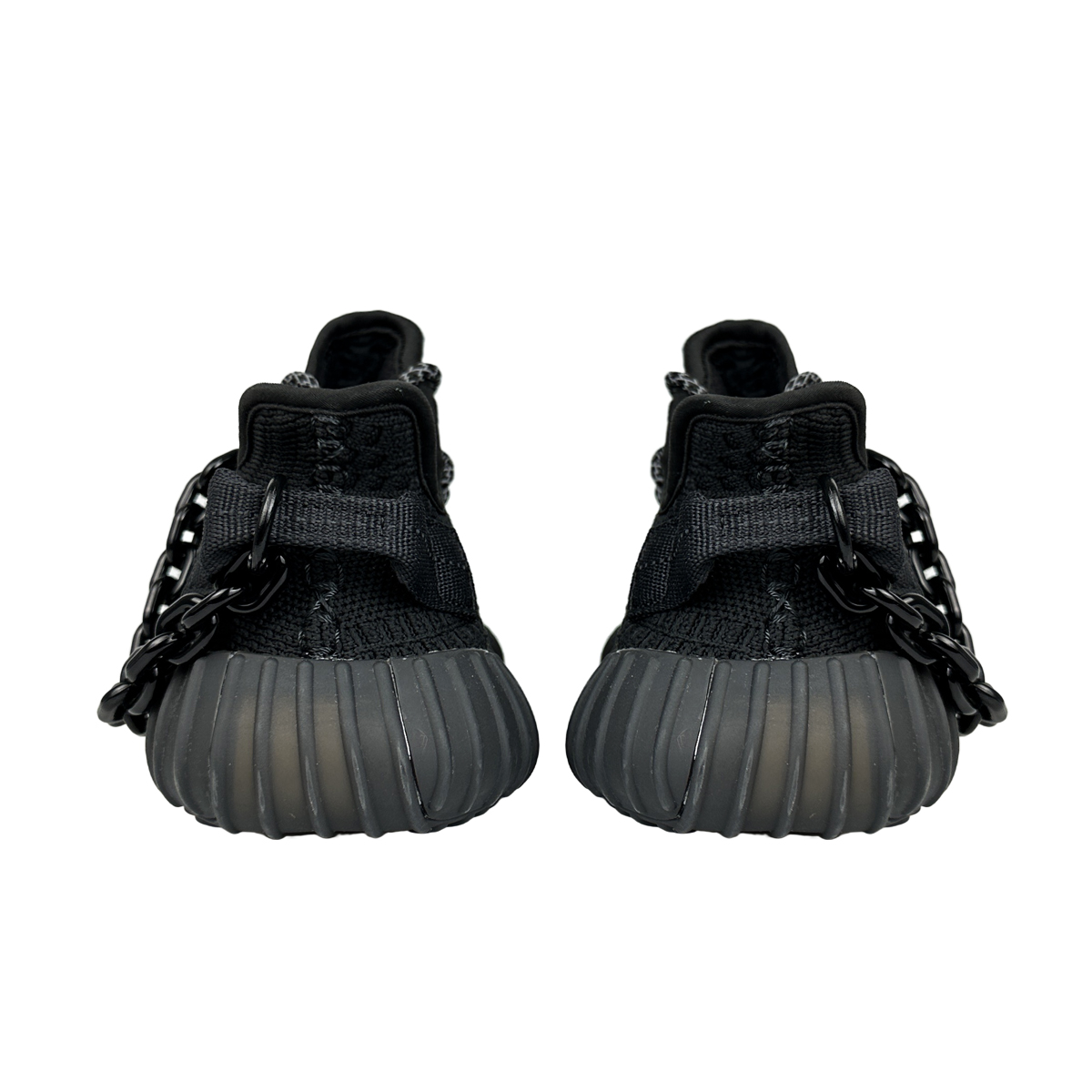 Adidas Originals Yeezy Boost 350 V2 Anti-Slip Wear-Resistant Low-Top Casual Shoes Unisex Black Red