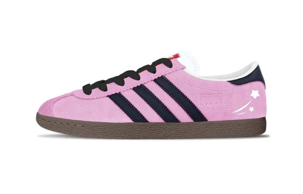 Adidas Originals Stadt Taro Paste Purple Abrasion Resistant Low top German Army Trainers Unisex Taro Purple