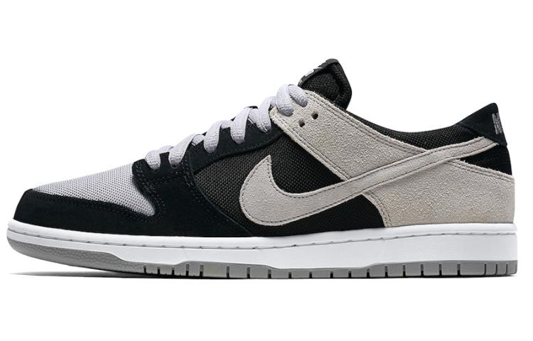 Nike Sb Zoom Dunk Low Pro Black Wolf Grey White