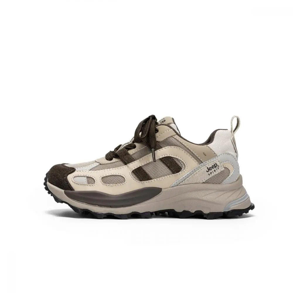 JEEP SPIRIT Anti-Slip Wear-Resistant Breathable Lightweight Low-Top Trekking Shoes Women's