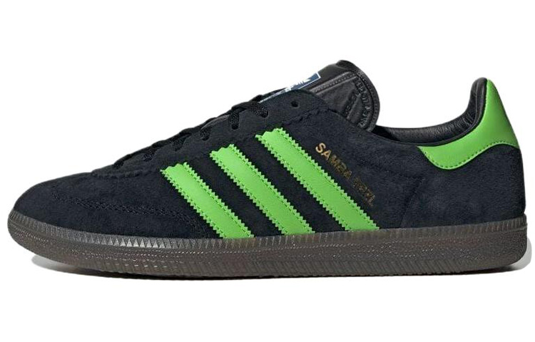 Adidas Samba Deco Spzl Black Lucid Lime