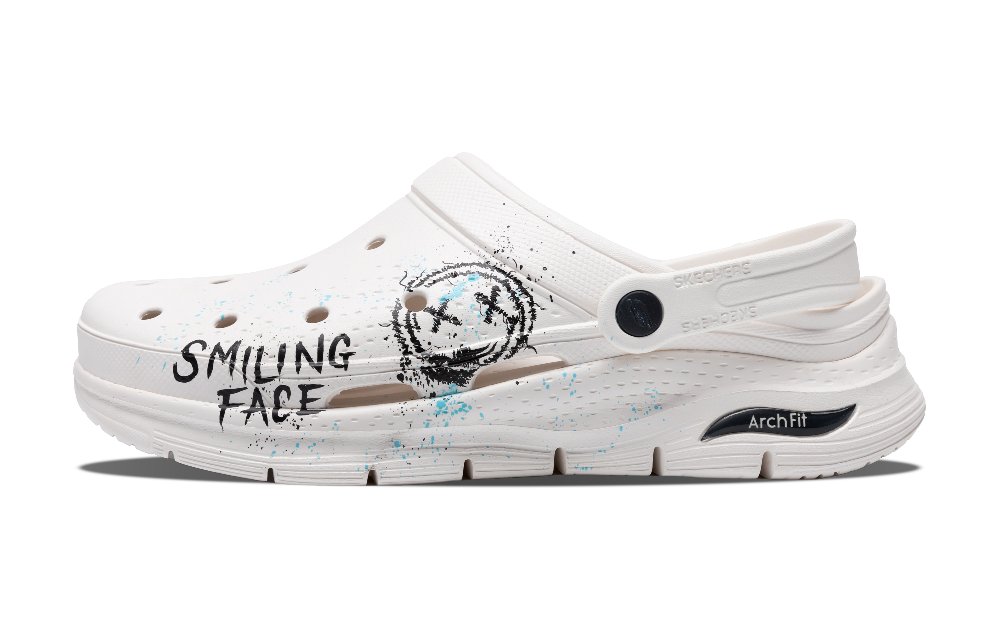 Skechers Arch Fit Flower Planters, Dream Traversals Clogs Men's White