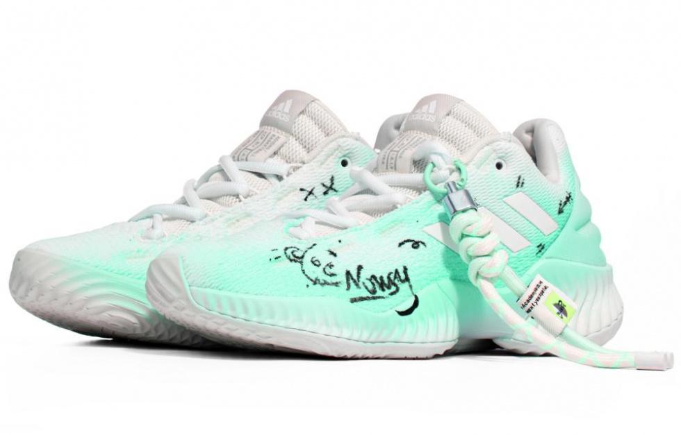 Adidas Pro Bounce 2018 Basketball Shoes Men's Low top White/Green купить в интернет-магазине Yoocart с быстрой доставкой по России.