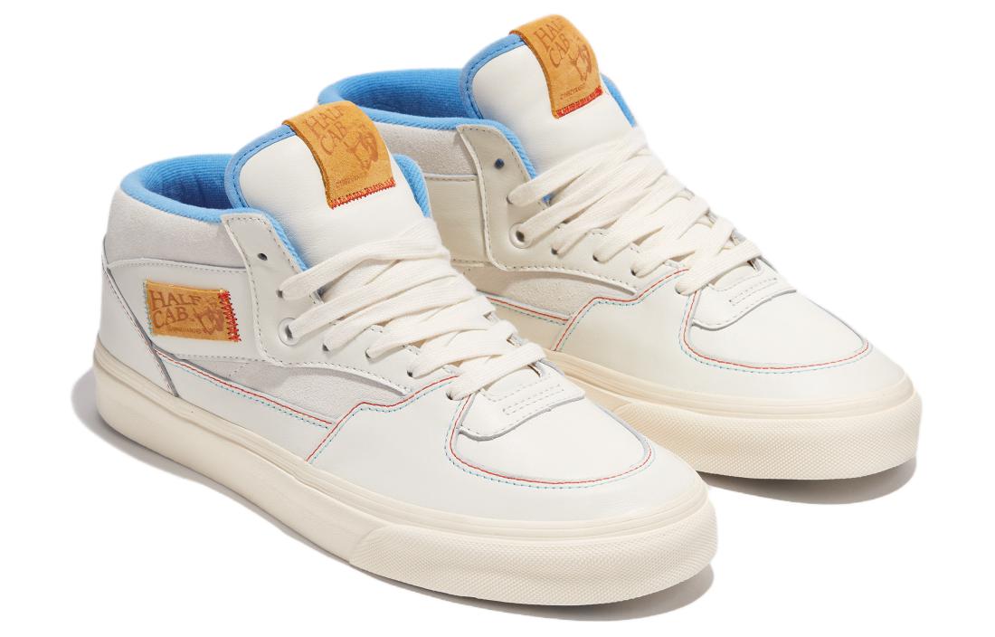 IAB STUDIO x Vans Mid top Skateboard Shoes Unisex White Brown купить в интернет-магазине Yoocart с быстрой доставкой по России.