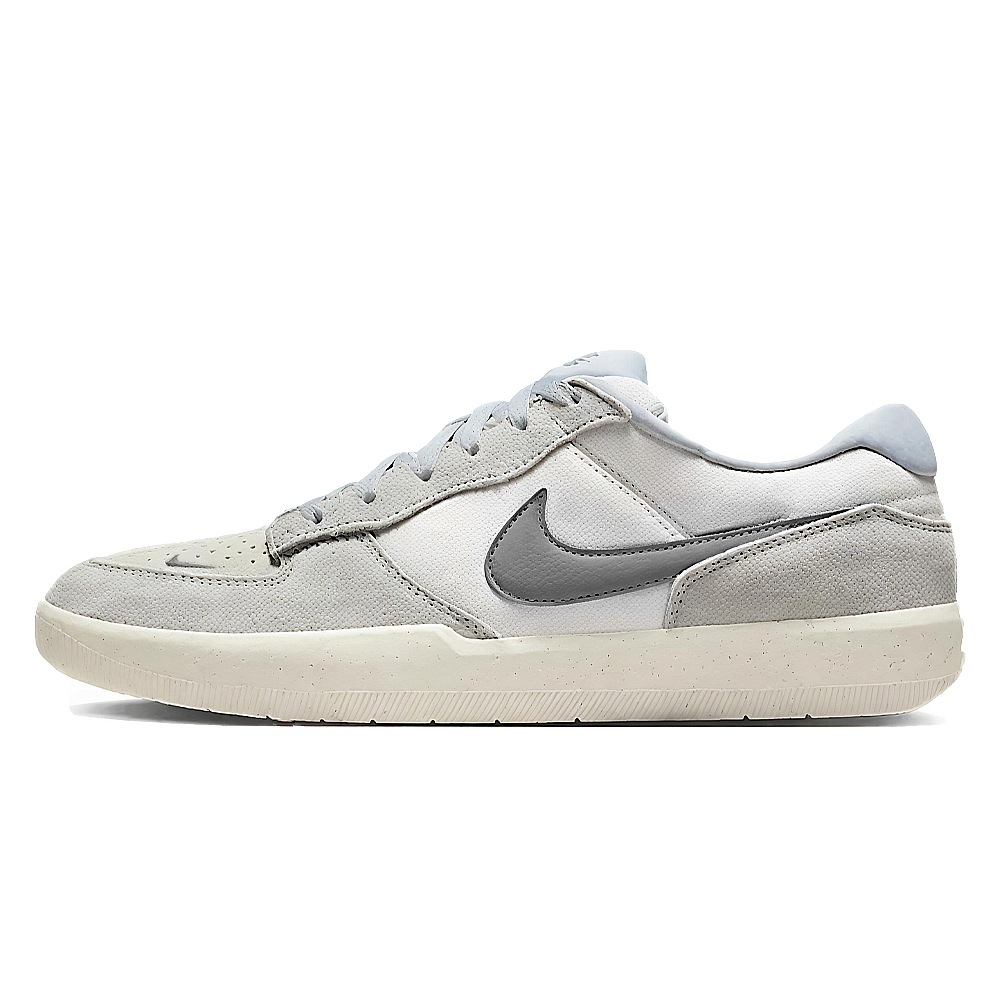 Nike SB Force 58 Coverage Slip Resistant And Abrasion Resistant Low Top Skateboard Shoes Unisex Gray