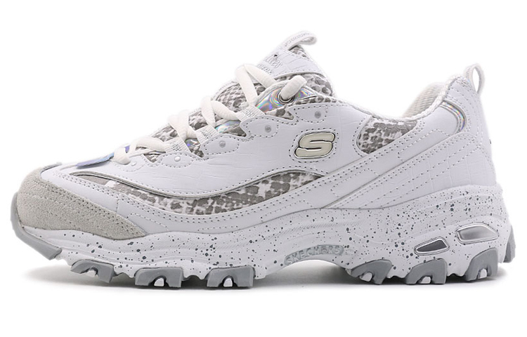Skechers D'Lites 1.0 Gs White/Grey Women's