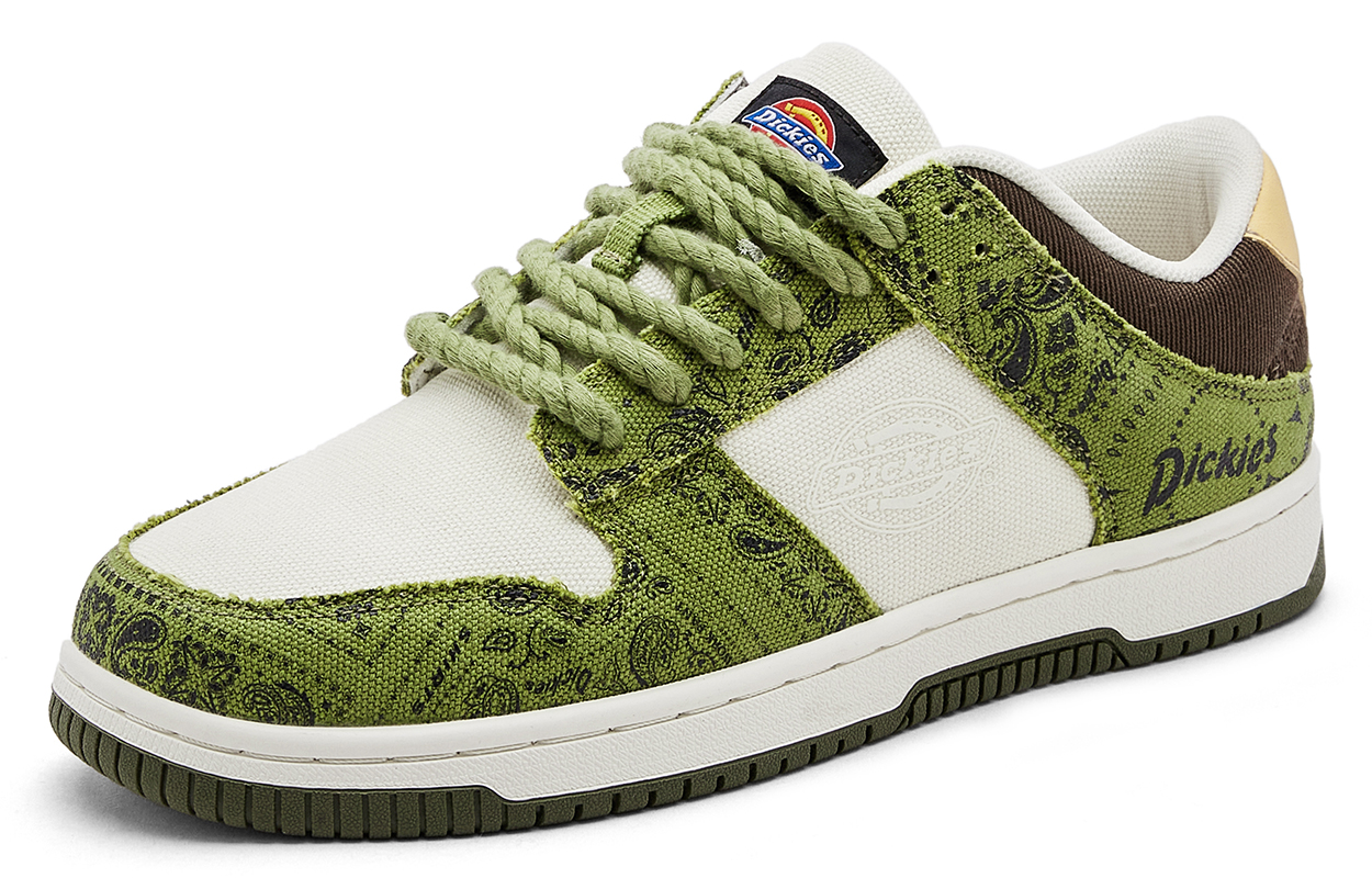 Dickies Low Top Skateboard Shoes Men's Bamboo Sprout Green купить в интернет-магазине Yoocart с быстрой доставкой по России.