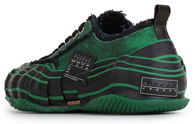 VESSEL G.O.P. Lows O.G. 'Matrix Green' Low-Top Canvas Shoes Unisex Green Gene Mutation Green Demon