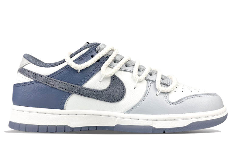 Nike Dunk Anti-Slip Wear-Resistant Low-Top Skateboard Shoes Men's Gray White купить в интернет-магазине Yoocart с быстрой доставкой по России.