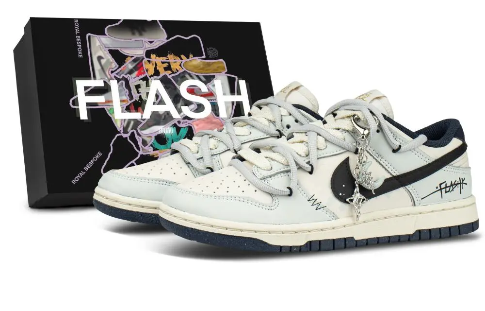 Nike Dunk Star Moon, Box Included Slip Resistant Low top Skateboard Shoes Unisex