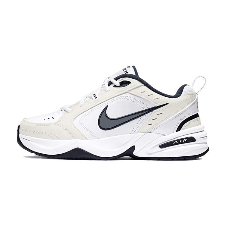 Nike Air Monarch 4 Chunky Sneakers Unisex Low-Top Beige Yellow