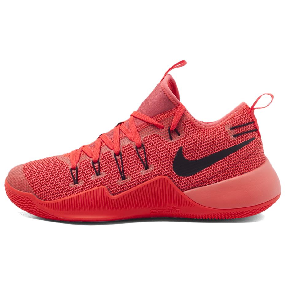 Nike Hypershift Slip Resistant Abrasion Resistant Low top Basketball Shoes Men's Red