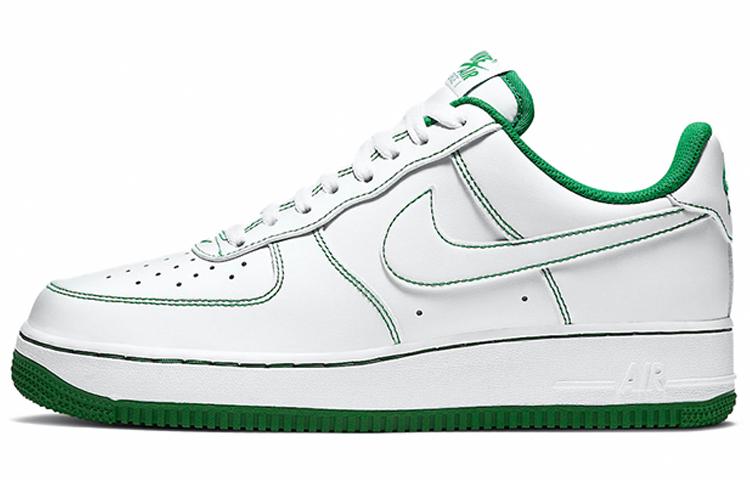 Nike Air Force 1 '07 'Contrast Stitch   White Pine Green'