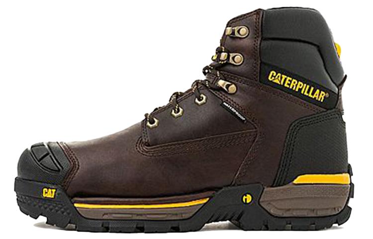 CAT Excavator Lt 6' WP CT Collection Abrasion Resistant Thermal High Top Mountaineering & Hiking Shoes Men's Dark Umber