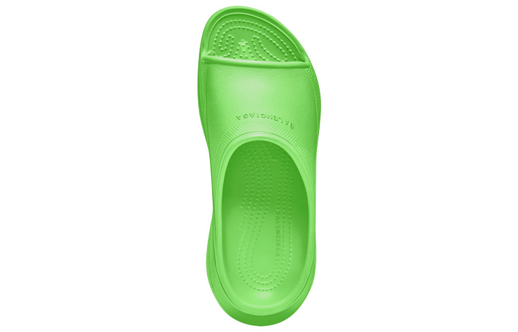 Balenciaga Crocs X Balenciaga Women's Pool Slide Sandal 'Neon Green'