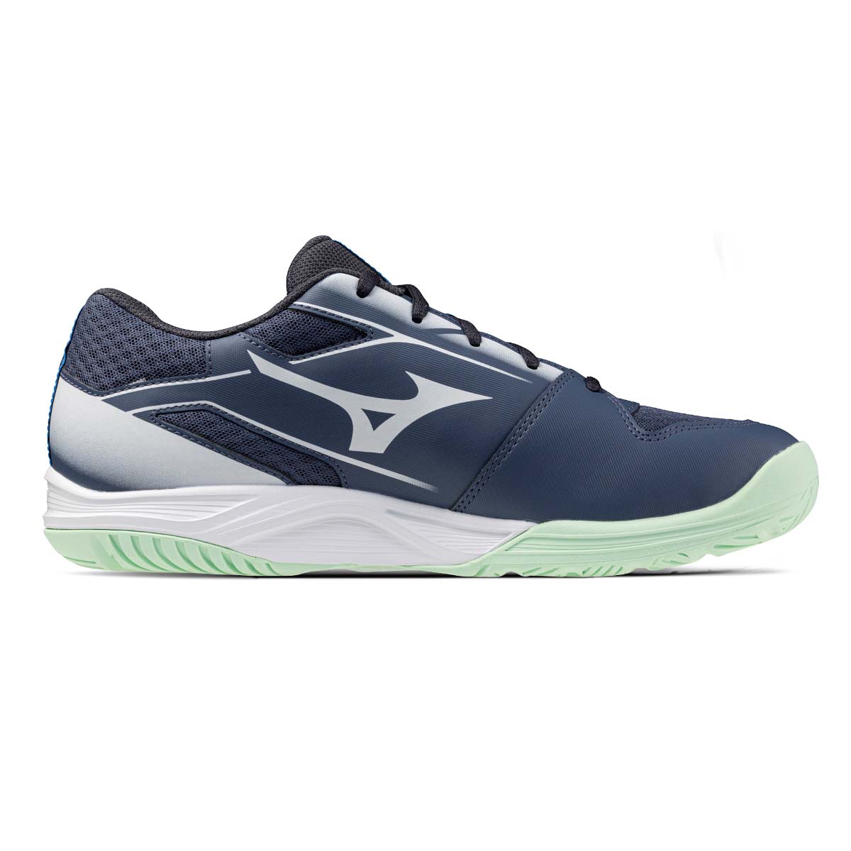 Mizuno BREAK SHOT 5 Jr.AC Low Top Tennis Shoes Unisex Blue купить в интернет-магазине Yoocart с быстрой доставкой по России.