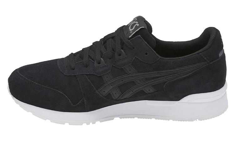 Asics Gel Lyte Abrasion Resistant Low Top Casual Shoes Men's Black Gray