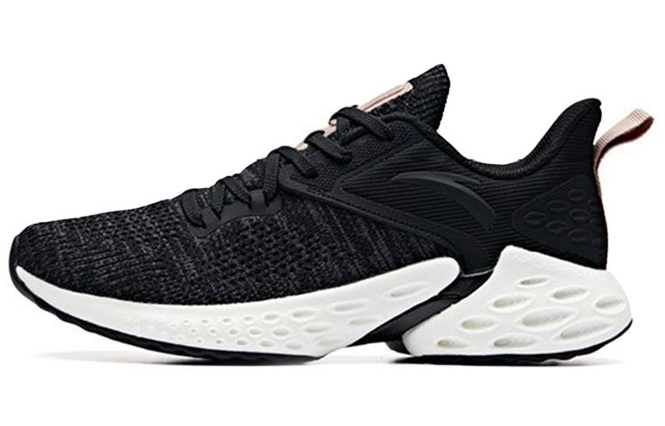 Anta Cushioning Anti-Slip And Wear-Resistant Low-Top Running Shoes Women's Black